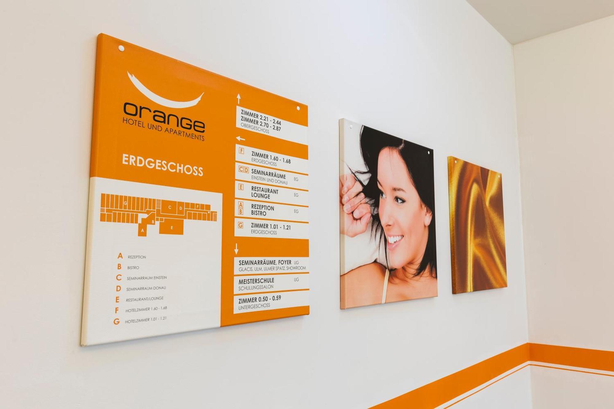 Orange Hotel Und Apartments Ной-Улм Екстериор снимка