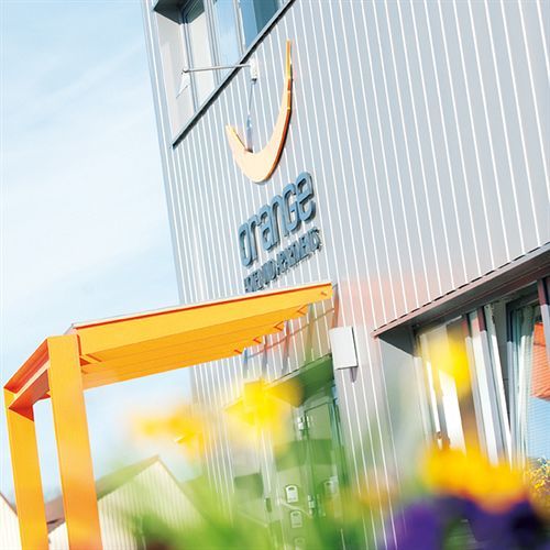 Orange Hotel Und Apartments Ной-Улм Екстериор снимка